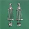 Kashmiri Earring With Rhodium Plating