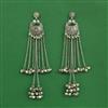 Kashmiri Earring With Rhodium Plating