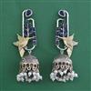 Oxidised Jhumki With 2 Tone Plating