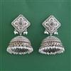 Oxidised Jhumki With 2 Tone Plating