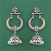 Oxidised Jhumki With 2 Tone Plating