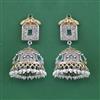 Oxidised Jhumki With 2 Tone Plating