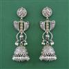 Oxidised Jhumki With 2 Tone Plating