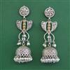 Oxidised Jhumki With 2 Tone Plating