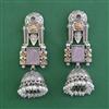 Oxidised Jhumki With 2 Tone Plating