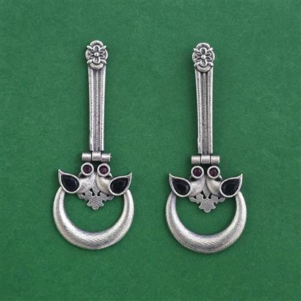 Oxidised Classic Earring With Oxidised Plating
