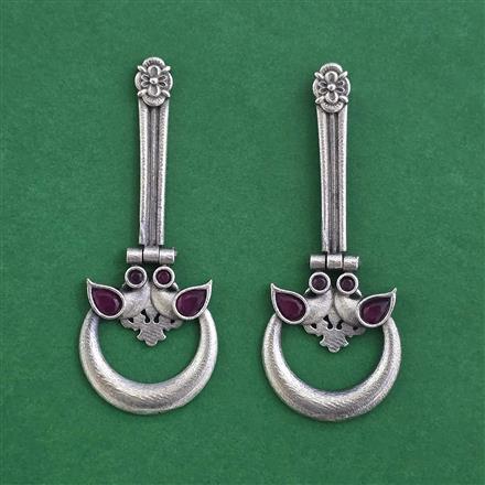 Oxidised Classic Earring With Oxidised Plating