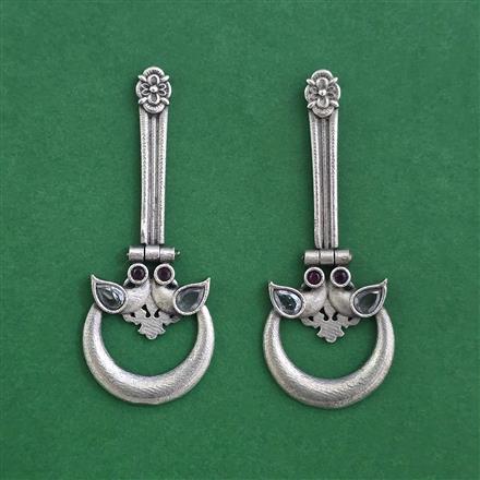 Oxidised Classic Earring With Oxidised Plating