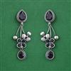 Oxidised Classic Earring With Oxidised Plating