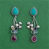 Oxidised Classic Earring With Oxidised Plating