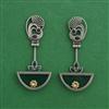 Oxidised Classic Earring With Oxidised Plating
