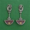 Oxidised Classic Earring With Oxidised Plating