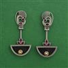Oxidised Classic Earring With Oxidised Plating
