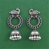 Oxidised Classic Earring With Oxidised Plating