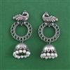 Oxidised Classic Earring With Oxidised Plating