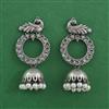 Oxidised Classic Earring With Oxidised Plating