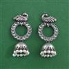 Oxidised Classic Earring With Oxidised Plating