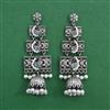 Oxidised Jhumki With Oxidised Plating