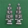 Oxidised Jhumki With Oxidised Plating