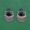Oxidised Classic Earring With Oxidised Plating