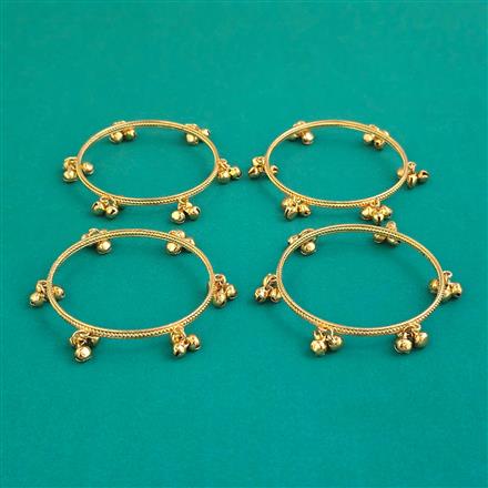 Oxidised Kashmiri Bangles With Gold Plating