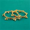 Oxidised Classic Bangles With Gold Plating