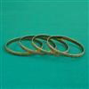 Oxidised Classic Bangles With Mehndi Plating