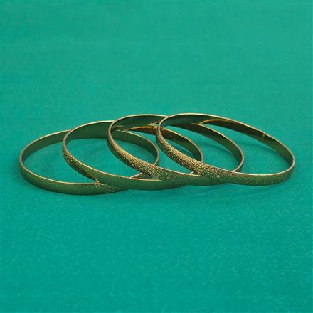 Oxidised Classic Bangles With Mehndi Plating