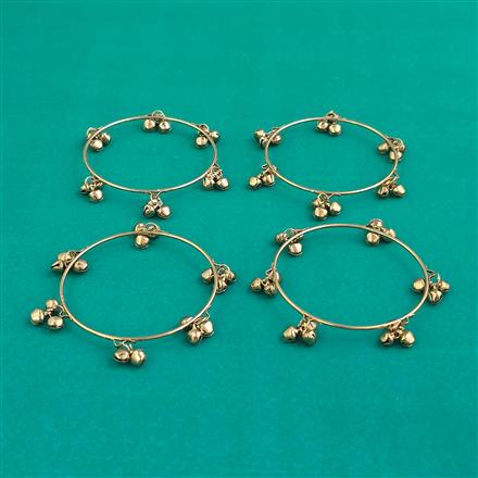 Oxidised Classic Bangles With Mehndi Plating