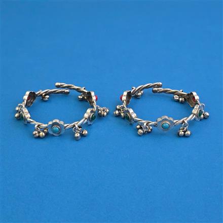 Oxidised Classic Kada With Oxidised Plating