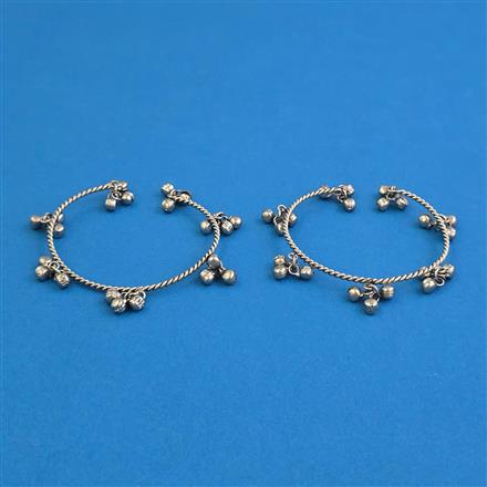 Oxidised Classic Kada With Oxidised Plating