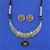 Oxidised Classic Necklace With Oxidised Plating