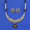 Oxidised Classic Necklace With Oxidised Plating
