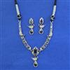 Oxidised Classic Necklace With Oxidised Plating