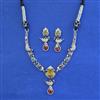 Oxidised Classic Necklace With Oxidised Plating