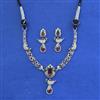 Oxidised Classic Necklace With Oxidised Plating