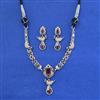 Oxidised Classic Necklace With Oxidised Plating