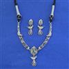 Oxidised Classic Necklace With Oxidised Plating