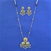 Oxidised Classic Necklace With 2 Tone Plating