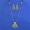 Oxidised Classic Necklace With 2 Tone Plating