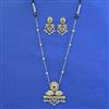 Oxidised Classic Necklace With 2 Tone Plating