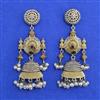 Oxidised Jhumki With 2 Tone Plating