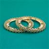 Oxidised Classic Bangles With Gold Plating