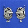 Oxidised Classic Earring With Oxidised Plating