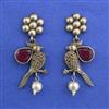 Oxidised Classic Earring With Oxidised Plating