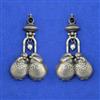 Oxidised Classic Earring With Oxidised Plating