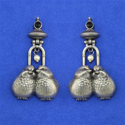 Oxidised Classic Earring With Oxidised Plating
