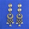 Oxidised Classic Earring With Oxidised Plating