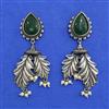 Oxidised Classic Earring With Oxidised Plating