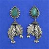 Oxidised Classic Earring With Oxidised Plating